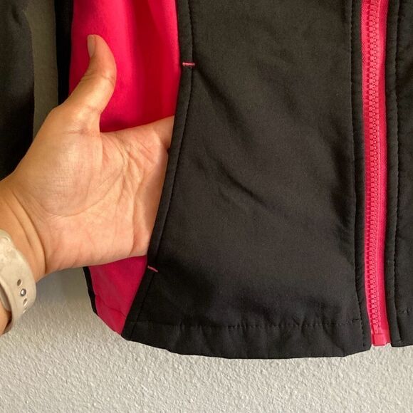 Mountain Xpedition Outdoor Athletic Jacket Black Pink size Large - Picture 5 of 6